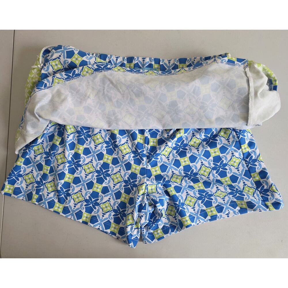 J. McLaughlin Palm Springs Geometric Print Zip Pocket Skort Size XS - Picture 8 of 8